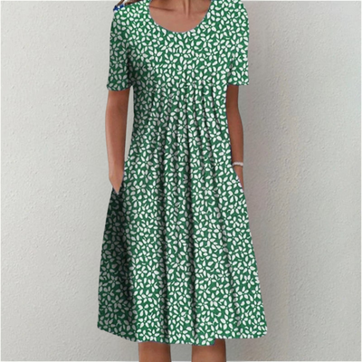 Rose™ | Stylish and Casual Floral Dress with Pockets