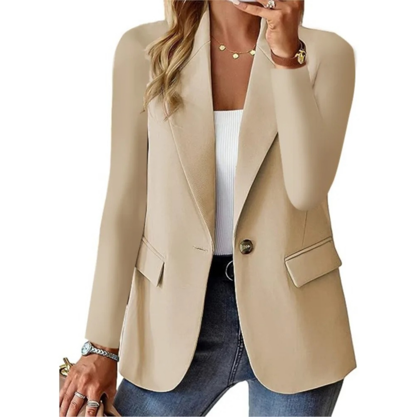 Vivienne | Tailored Long Sleeve Blazer