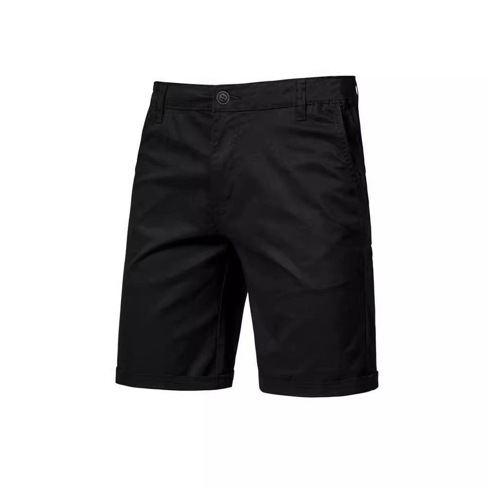 Hartwig – Simple Chino Shorts with Side Pockets