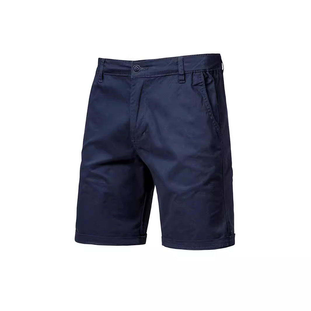 Hartwig – Simple Chino Shorts with Side Pockets