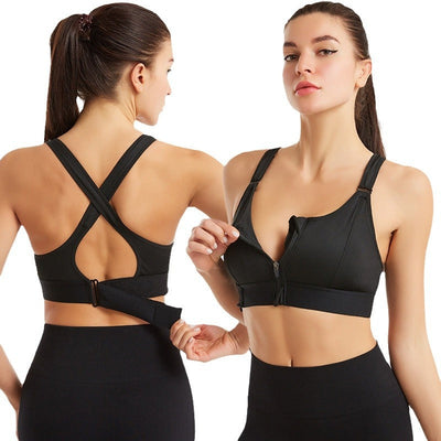 Daisy | Supportive Sports Bra with Front Closure (Buy 1 Get 1 Free)