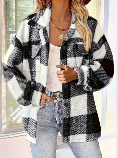 Drew™ | Winter Checkered Coat