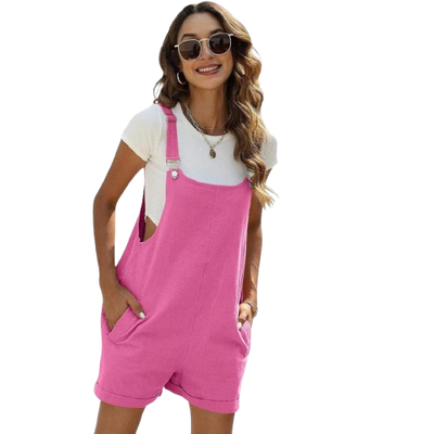 KAIA™ – Casual Minimalist Summer Short Jumpsuit